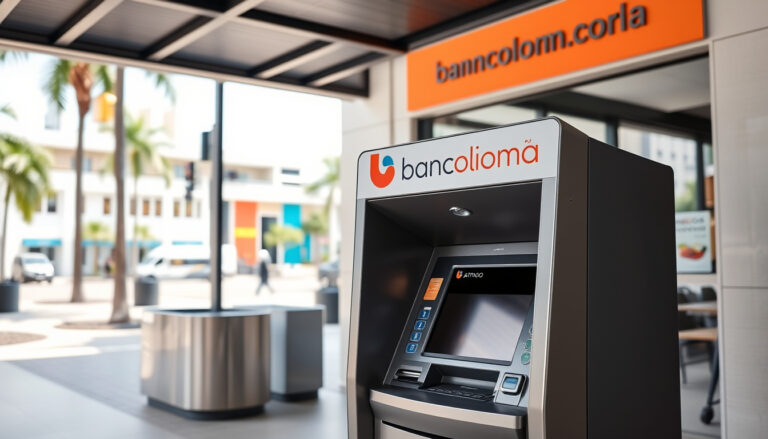 Cajero Bancolombia: Ubicación y tipos